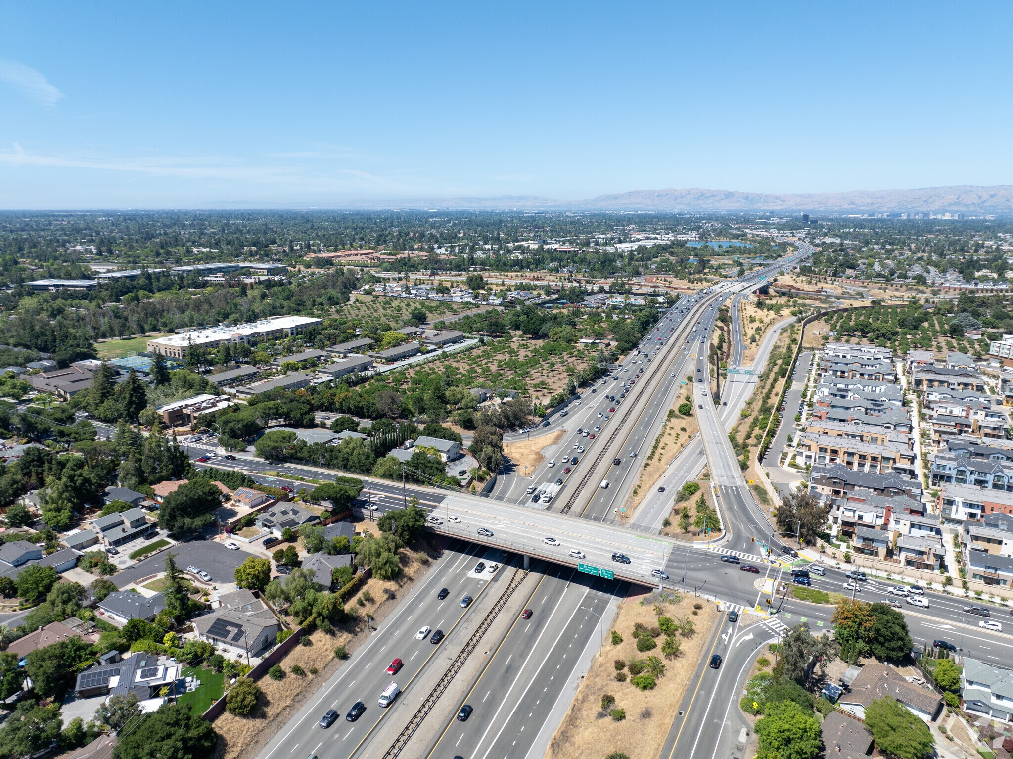 Highway 17 in West Los Gatos offers quick access to the stunning Santa Cruz beaches.