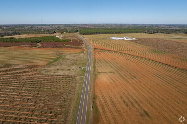 Miles and miles of farm Fields surround the area of Trenton.