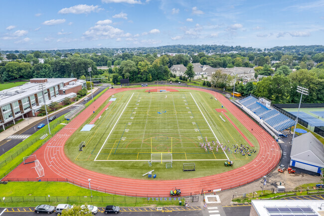 Fairfield Ludlowe High School in Fairfield offers students a state of the art football field.