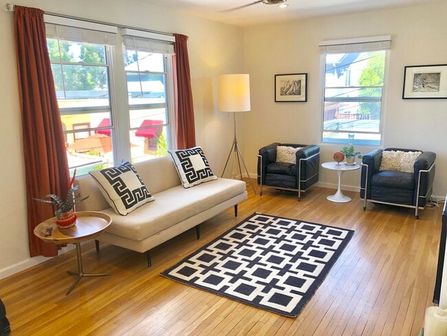 Open light living room