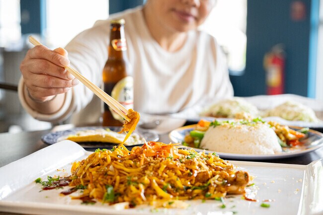 Meshanticut offers tree-lined streets and classic New England homes near the state park.