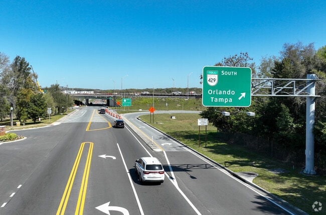 Clarcona commuters can quickly hop on the 429 Toll Road to get where they are headed.
