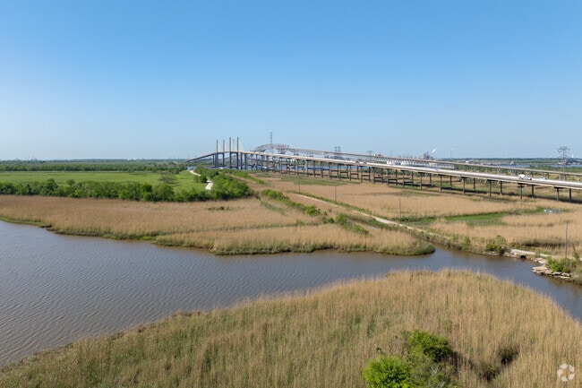 Bridge City's name comes from the city's bridge entry points.