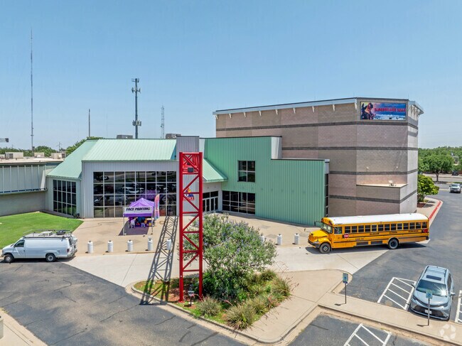 Science Spectrum is an education hub with technology exhibits, an aquarium and a 55' theater.