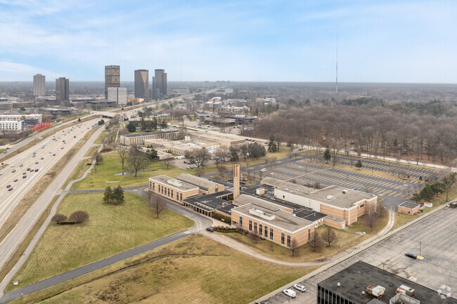 Faxon Academy aerial view.