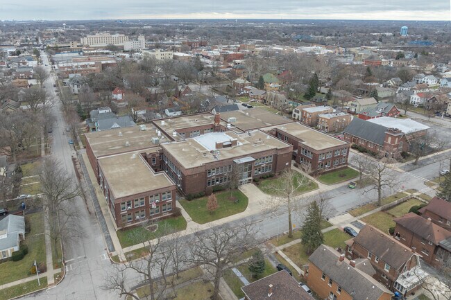 Kids enjoy learning in the inspiring atmosphere of Everett F. Kerr Middle School.
