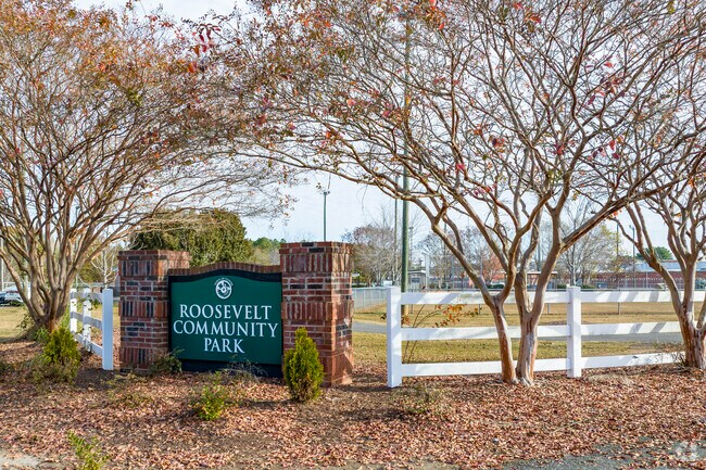 Clover families can enjoy lots of activities at the nearby Roosevelt Community Park.