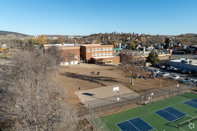Dedicated teachers at Woodrow Wilson Elementary School guide K‑5 students through foundational academic skills in Rapid City.