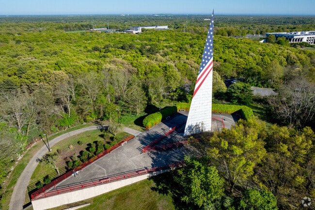 Visit the famous Veterans Memorial in Farmingville.