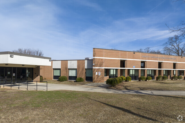 Vaughan Academy of Technology main building entrance.
