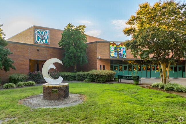 Frank W. Cox High School offers top-rated academics for Linkhorn Park students.