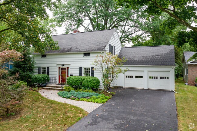 Asphalt driveways are common in DeWitt with not many stone driveways to be found.