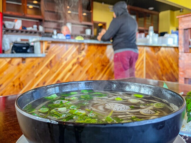 Pho May is a fantastic Vietnamese Restaurant in Hawaiian Garden where the soup is popular.