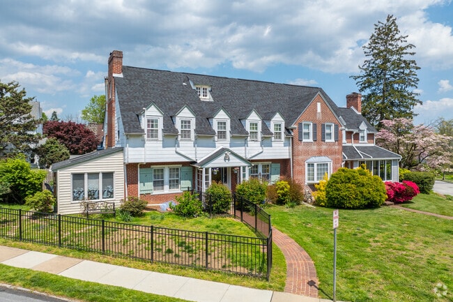 Wynnewood includes historic twin residences built at the turn of the 20th century..