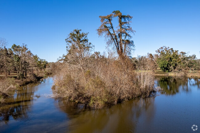 Photo of the lagoon at Brechtel Park.