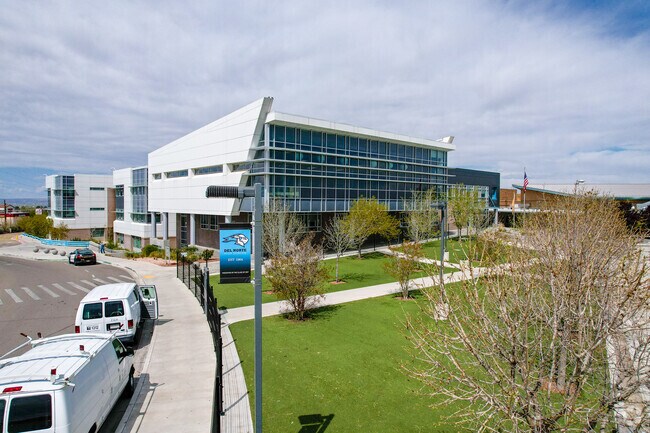 In addition to having an extensive music program, Del Norte High School also offers tailored instruction for students with hearing loss and deafness.