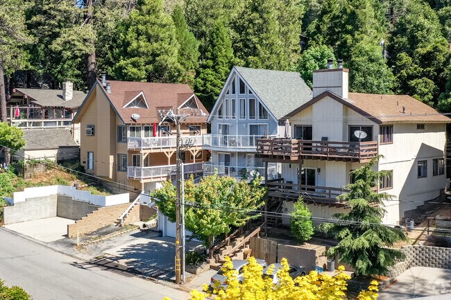 Crestline homes offer alpine and chalet-inspired comfort and style.