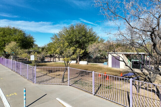 Civano Community K-8 School has a unique playyard.
