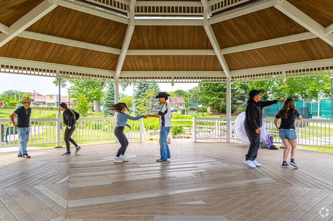 Cambridge locals practice for a variety of events at public parks in the area.