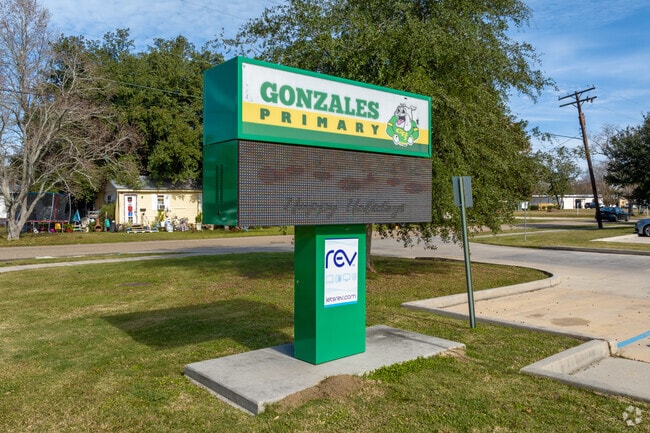 Gonzales Primary School has a B plus rating from Niche.