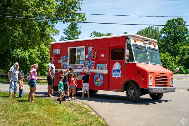 Hartland is family‑friendly with parks, top‑rated schools, and year‑round events.