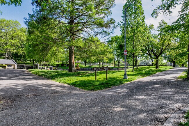 Arsenal Park is a local favorite for outdoor fun in Lower Lawrenceville.