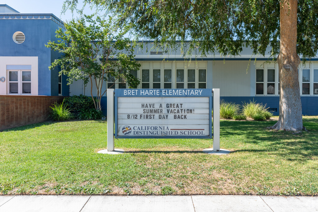 Bret Harte Elementary serves grades K-5.