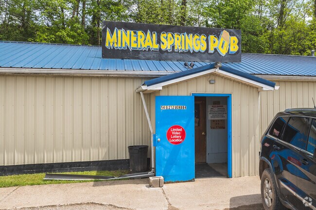 Mineral Spring Pub welcomes you to the local watering hole in Mineralwells.