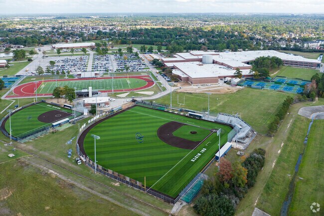 All kinds of sports can be played at Klein Collins High School.