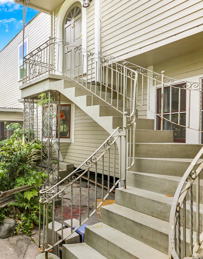 Entry stair to Apartment