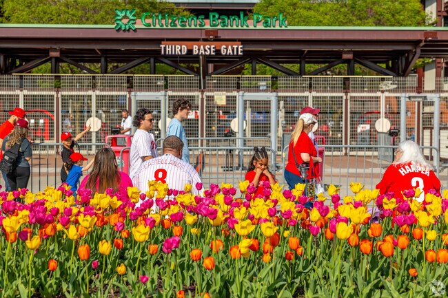 Dickinson Square West residents take a quick trip to Citizens Bank Park for a Phillies Game.