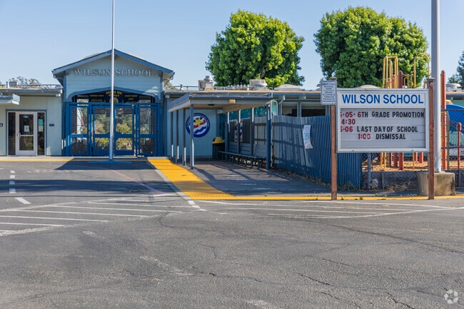 Wilson Elementary School serves grades K-6.