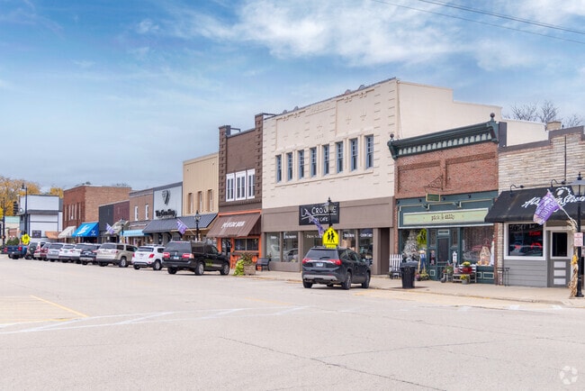 Downtown Rockton houses local businesses in renovated historic buildings.