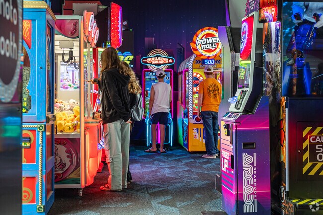 Bring the whole family to Seabrook's 80's retro style arcade in the center of town.