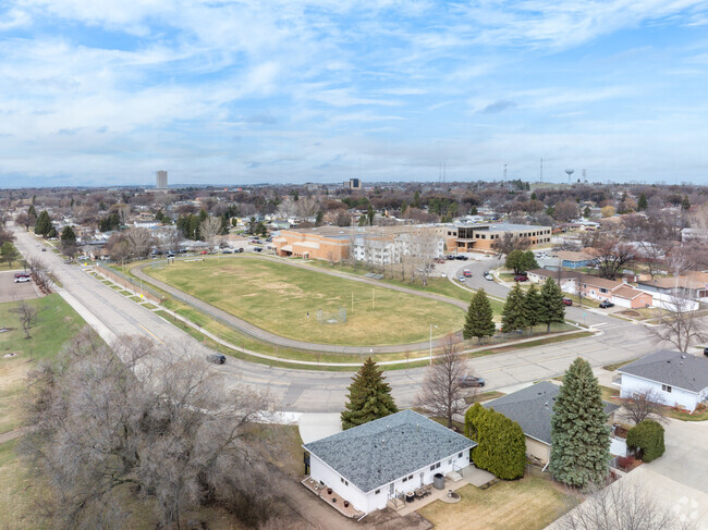 Simle Middle School has a great outdoor grass field for students to utilize.