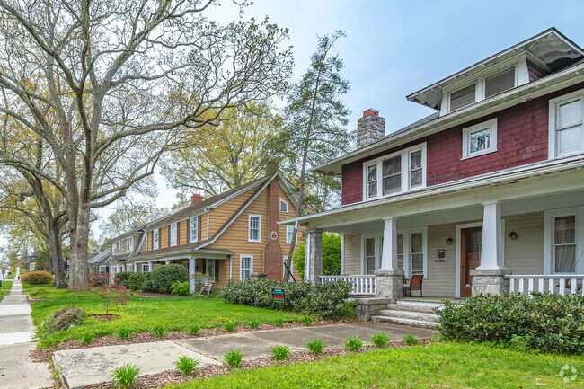 Fisher Park homes are vibrant and colorful, and no two look quite the same.