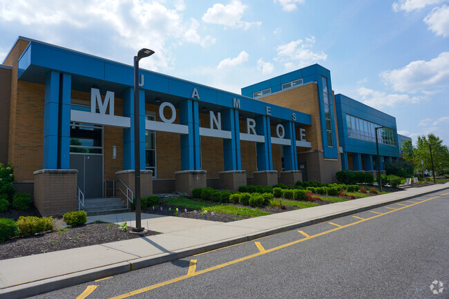 Students at James Monroe Elementary School enjoy a contemporary learning environment.