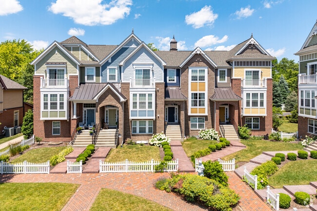 Townhomes in in Tall Grass are priced between $350k and $600k.