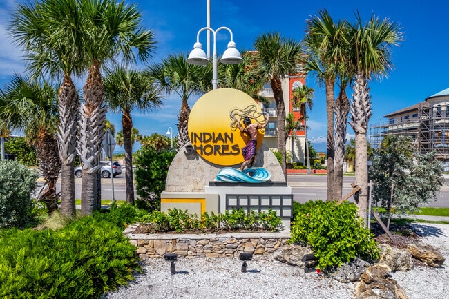 Indian Shores neighborhood a beautiful place to live with lots of sunshine & water activities.
