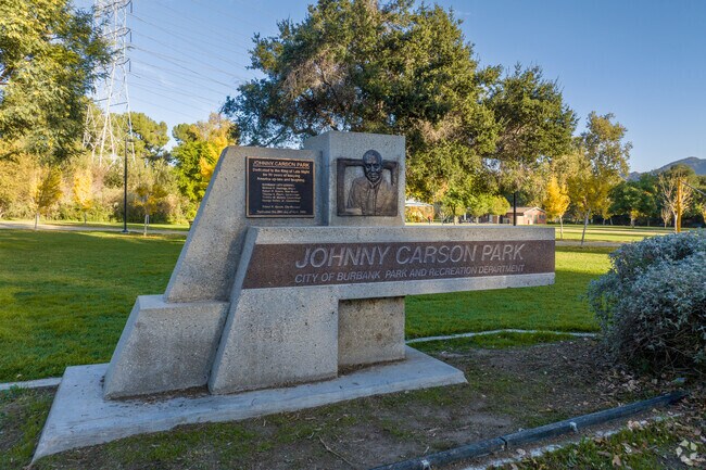 Enjoy the beautiful California weather at Johnny Carson Park.
