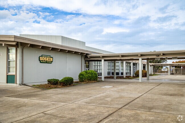 Betty Reid Soskin Middle School serves  students from several neighborhoods.