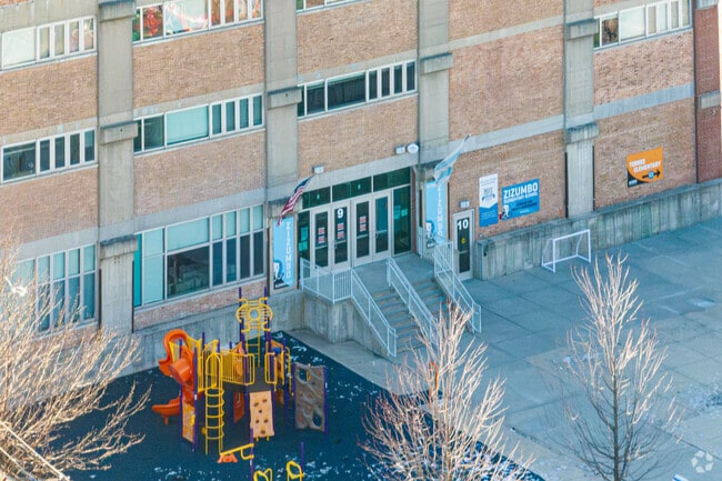 An aerial videw of Acero - SPC Daniel Zizumbo Elementary School.
