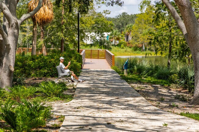 Find your relaxing space at Crest Lake Park.
