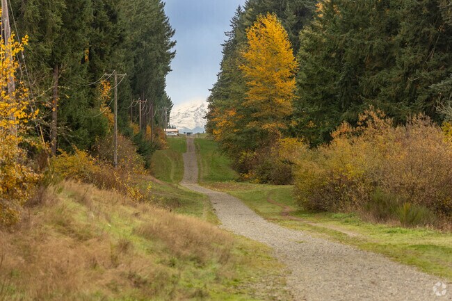 Pipeline Road East near Orangegate Park in Summit Puyallup has a really striking view.