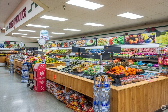 Convenient grocery shopping at Pojoaque Supermarket, minutes from El Rancho.
