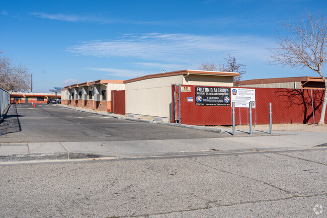 Fulton & Alsbury Academy is located at 831 E. Ave. K-2, Lancaster, CA 93535.