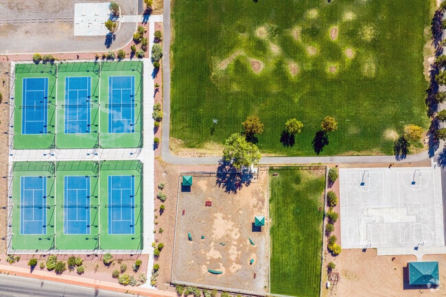Enjoy soccer, tennis, basketball or the dog park at Huning Ranch Park in West Los Lunas.