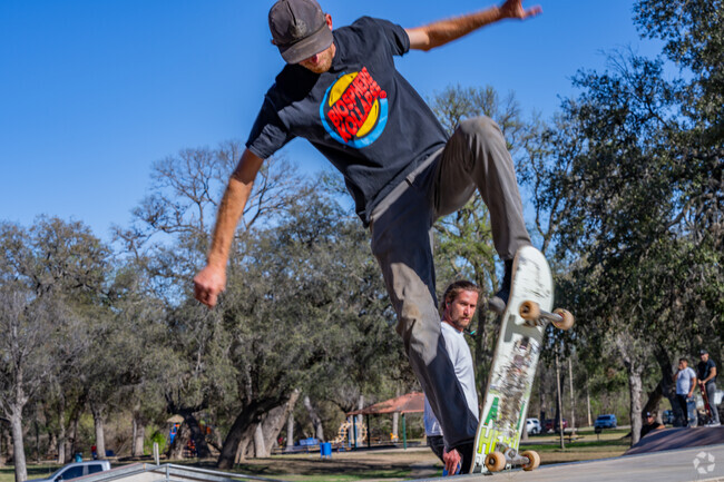 The skatepark in Uvalde get alot of use from the locals.