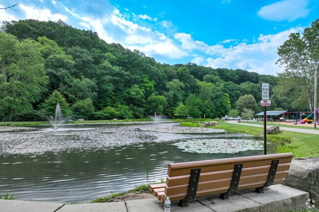 O'Hara Township Community Park has a beautiful pond right next door to Fox Chapel.