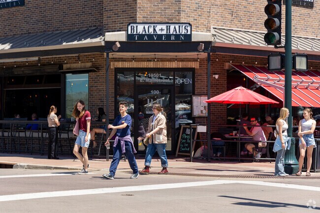 The Black Haus Tavern in Downtown Parker is another dining option for the residents of the Villages of Parker.